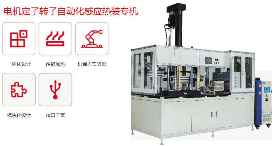 電機行業(yè)自動化感應(yīng)加熱解決方案(圖1)